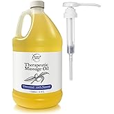 Unscented Massage Oil for Massage Therapy | 100% Natural Body Oil | Premium Quality for Spa & Professional Use | Soothing, Therapeutic & Hydrating Formula | 1 Gallon by Brookethorne Naturals
