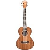 Lanikai MA-T 4 String Ukulele, Tenor Mahogany Ukulele, with Rosewood Fingerboard