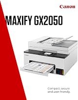 Canon Maxify GX2050 MegaTank All-in-One Wireless Printer view 2