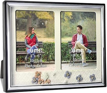 Umi Essentials 6x4 Double Photo Frames Multi Picture Frame Collage Wall Hanging And Standing Black Amazon Co Uk Home Kitchen Umi Essentials 6x4 Double Photo Frames Multi Picture Frame Collage Wall Hanging And Standing Black Amazon Co Uk Home Kitchen