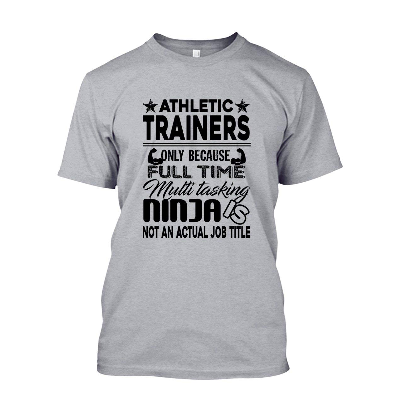 Athletic Trainer Job Title T Shirts T Design 9067 Jznovelty
