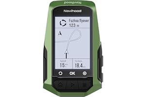 MEILAN Navihood L1 GPS Bike Computer, Navigation Bicycle Computer with Offline Maps and Dynamic Road Planning, 2.6 inch LCD C