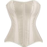 YMFFW Vintage Corset Tops for Women Princess Renaissance Shapewear Lingerie Elegant Lace up Costume Bustier