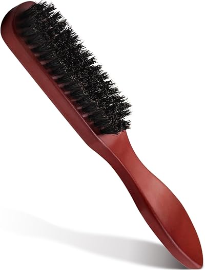 soodyoow Jabali Bristle Brush with Wooden Handle for Hair and Beard