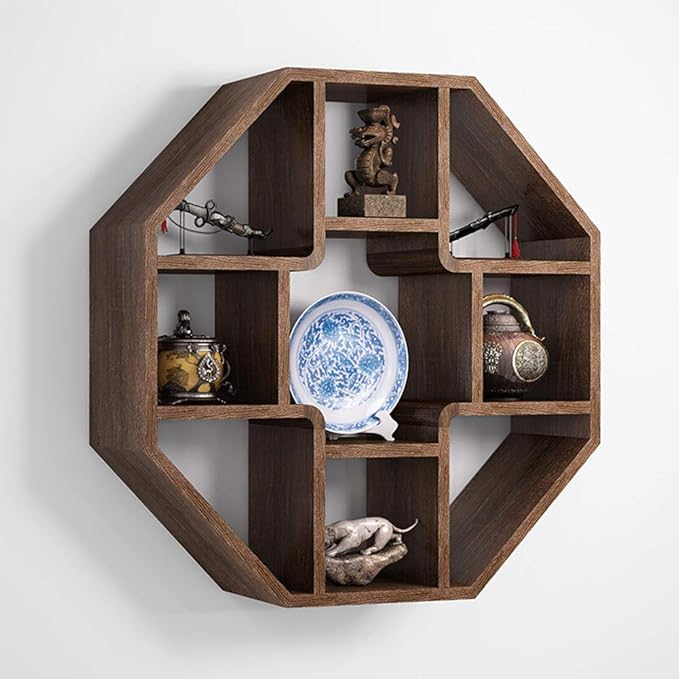 Wall shelf, solid wood wall racks, wall bogu racks, wall