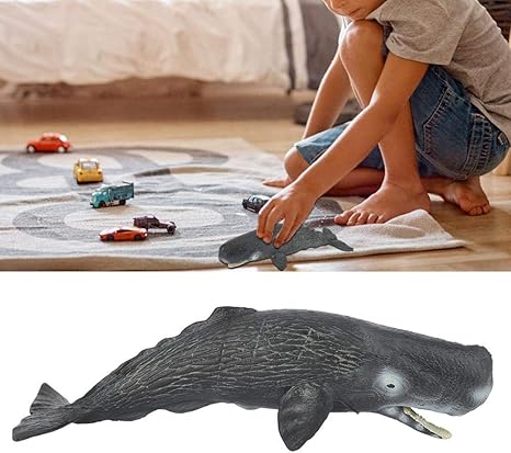 Amazon Co Jp Simlug 海の動物フィギュア置物モデルプールおもちゃ 子供子供教育マッコウクジラおもちゃシミュレーションミニチュア動物モデル家の装飾 おもちゃ