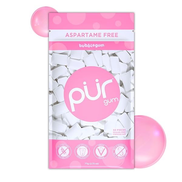 PUR GUM | ASPARTAME FREE CHEWING GUM |...