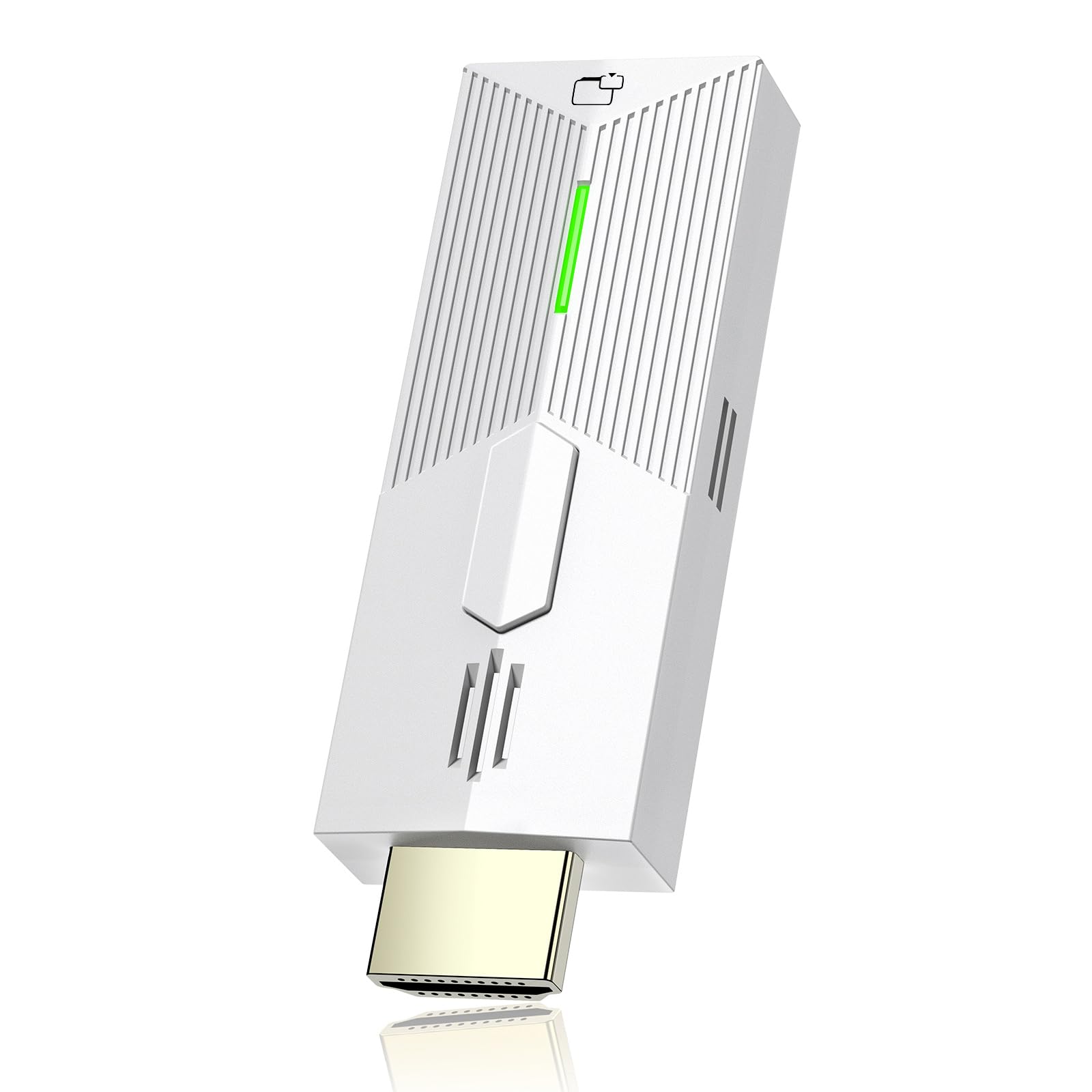 Photo 1 of 2026 Upgrade Wireless Display Dongle Adapter, Portable Transmitter 1080p HDMI Streaming, AirPlay/Miracast, 5GHz WiFi | Plug & Play for Smartphone/PC/TV/Projector