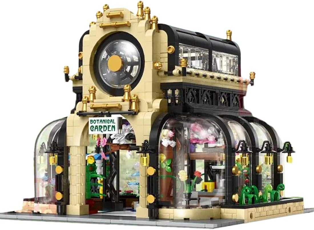 Goshfun 2147Pcs Corner Botanical Garden 