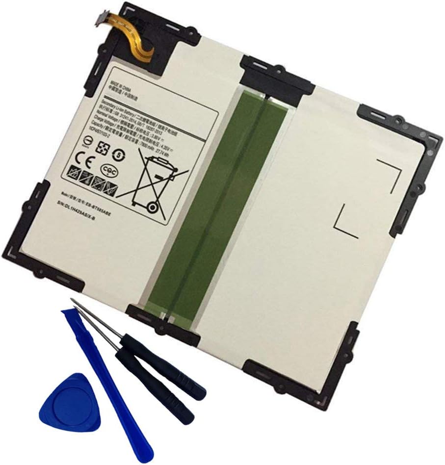 Uniamy Internal Replacement Battery + Free tools For Galaxy Tab A 10.1 2016 SM-T585C T580 T585 T580N T585N EB-BT585ABE