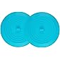tifanso 2 Pack Bathtub Stopper 6 inches Silicone Flat Suction Cover Tub Stopper Drain Stopper Plug Sinks Hair Stopper…