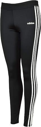 girls adidas three stripe leggings