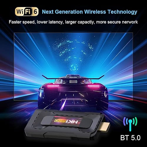 HK1RBOX D8 Smart TV Stick Android 13.0 | WiFi 6, 8K, 4GB RAM, 32GB ROM - Foto 3