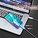 USB C Cable, Capshi 1Pack Hi-Speed USB Type C Fast Charging Cable [20V 5A & 6.6ft] USB-C to USB-C Charger Cords for MacBook, MacBook Pro, ChromeBook，USB Type C Wall Charger (Grey-1-pack)