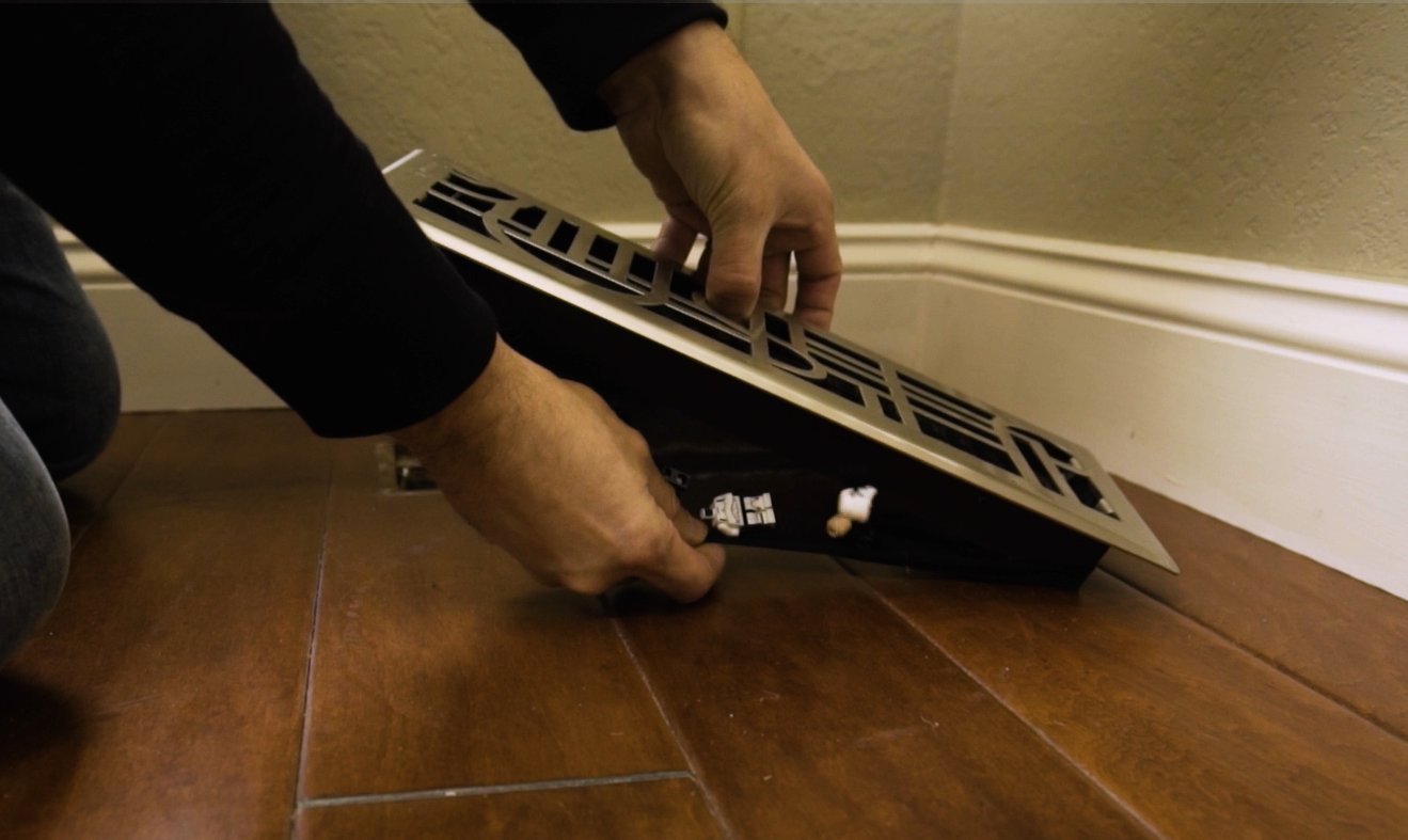 Antibacterial Vent Register Filters, StretchToFit, Reduce Dust