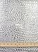 VINYL FAUX FAKE LEATHER PLEATHER EMBOSSED SHINY ALLIGATOR FABRIC - Silver - 54