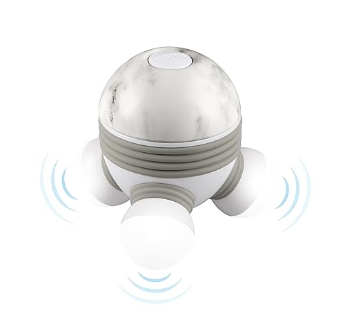 Homedics Marbelous Mini Massager, Small and Easy to Use, Battery Operated Vibrating Massager, Relaxing Spot Massage for Neck, Shoulders, Legs, Soothes Tension, Illuminated Massage Nodes (Grey) in Kenya | Whizz Back Massagers Homedics Marbelous Mini Massager, Small and Easy to Use, Battery Operated Vibrating Massager, Relaxing Spot Massage for Neck, Shoulders, Legs, Soothes Tension, Illuminated Massage Nodes (Grey) in Kenya | Whizz Back Massagers