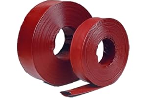 2" x 100 ft - HydroMaxx® 150 PSI High Pressure Reinforced PVC Lay Flat Discharge and Backwash Hose - 10 Bar Reinforced PVC Construction