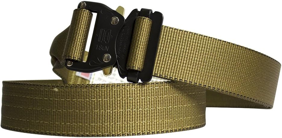 Fusion Tactical Military Police Riggers Belt Coyote Brown Medium 33-38"/1.75" Wide