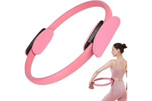 Pilates Ring Lightweight Fitness Circle Fitness Equipment for Toning Arms, Core, Thighs/Legs, Exercise Equipment for Women at
