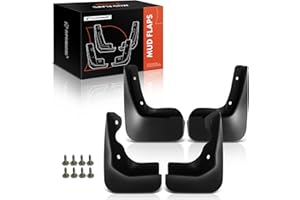 A-Premium Set of 4PCS Mud Flaps Splash Guards Mudguards Mudflaps with Hardware Accessories Compatible with Volkswagen Jetta, 