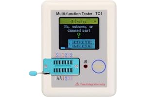 YWNYT LCR-TC1 Colorful Display Pocketable Multifunctional TFT Backlight Transistor Tester for Diode Triode Capacitor Resistor Transistor LCR ESR NPN PNP MOSFET