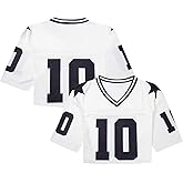 Jersey Shirts for Women Y2K Crop Top Streetwear Hip Hop V Neck Half Sleeve T-Shirt Football Jersey Number Graphic Tee