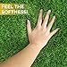 PZG Premium Artificial Grass Patch w/ Drainage Holes & Rubber Backing | 4-Tone Realistic Synthetic Grass Mat | 1.6-inch Blade Height | Lead-Free Fake Grass for Dogs or Outdoor Decor | Size: 5' x 3.3'