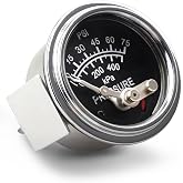 Pressure Switch Gauge 05703110 20P-75 3N2780 Fit for Murphy, 0-75 PSI
