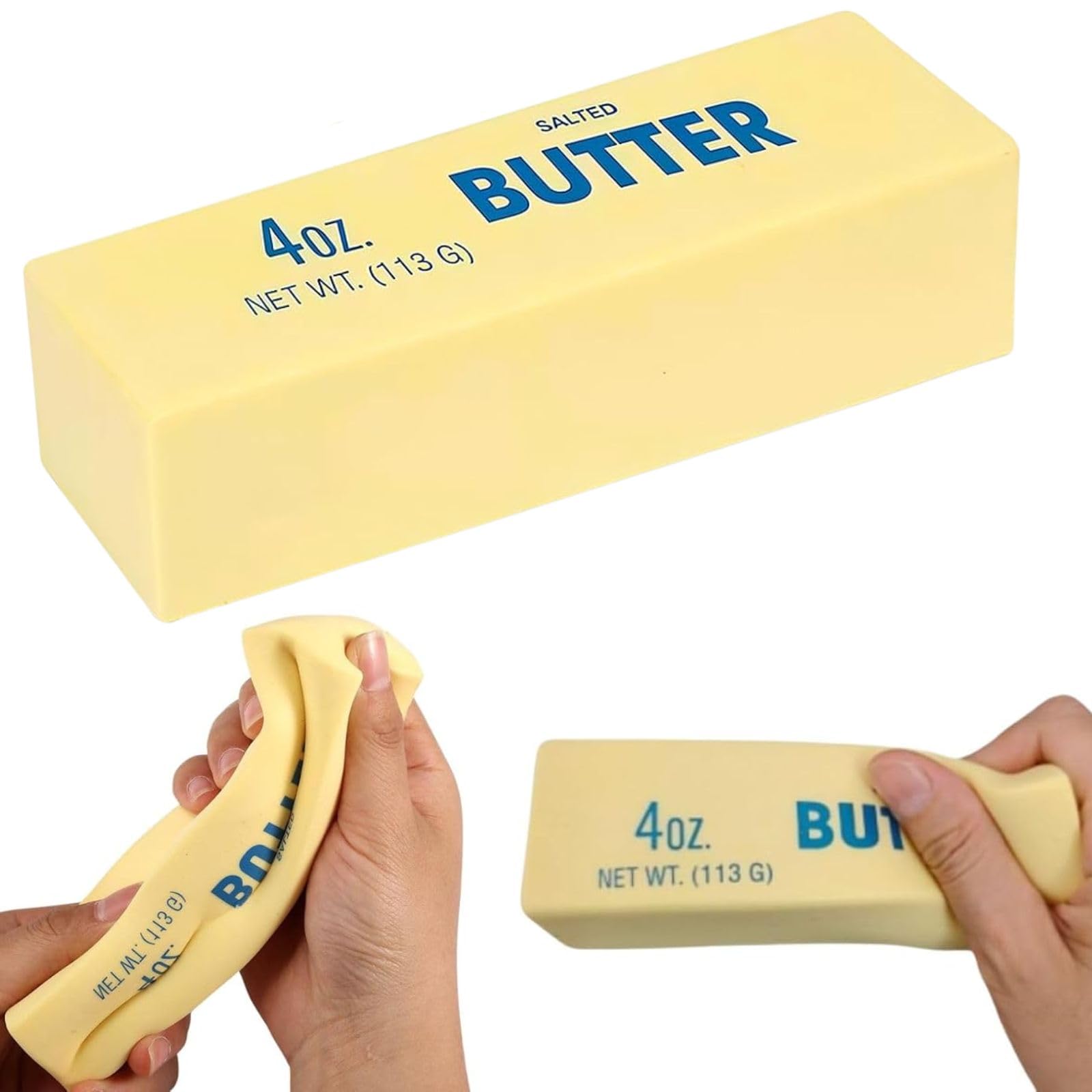Butter Squishy, Slow Rising Squishy Relief Soft Tress Relief & Fidget Toys for ADHD, Party Favor Gift