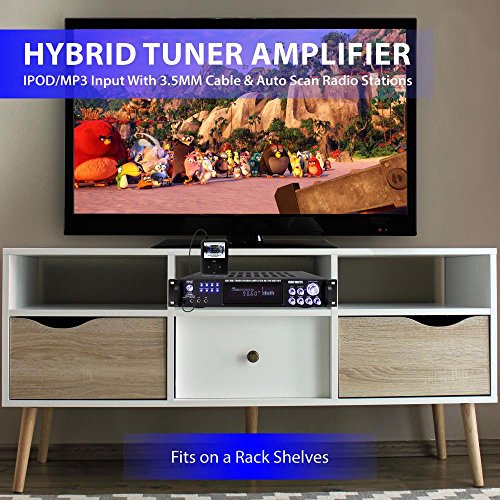 4 4+Channel+Home+Audio+Power+Amplifier