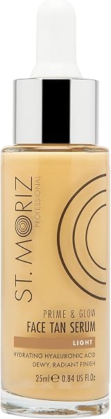ST. MORIZ Professional Light Prime & Glow Face Tan Serum 25ml