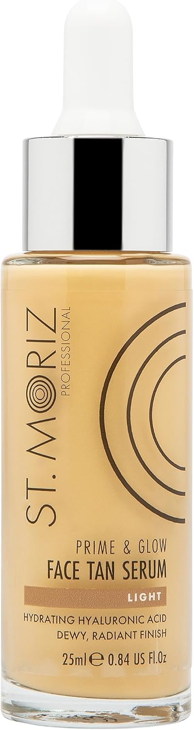 ST. MORIZ Professional Light Prime & Glow Face Tan Serum 25ml