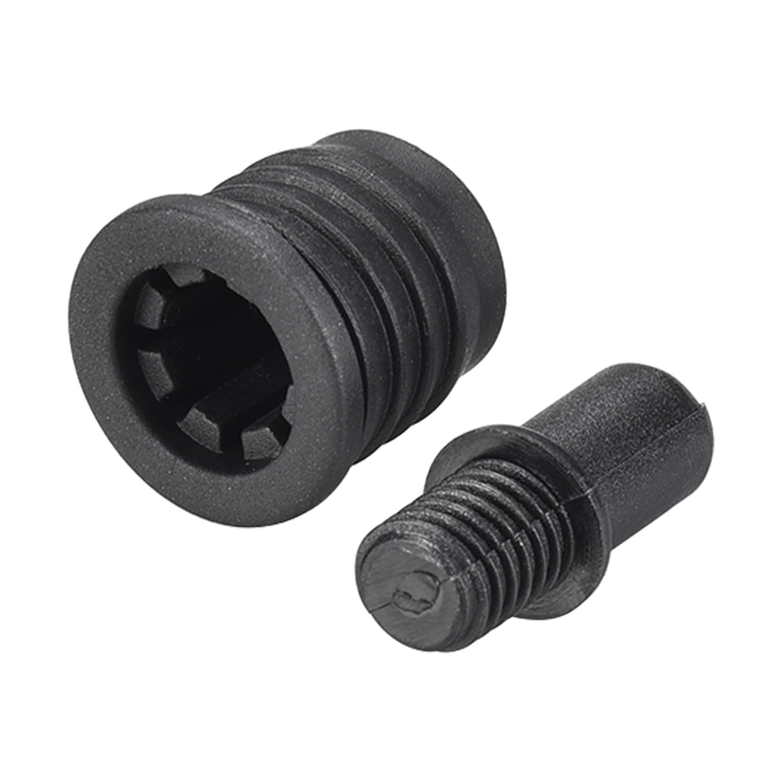 Rebower Speaker Small Peg Kit Durable Peg,[for Small Speakers, Bookshelf Boxes ] - Dia 5.6mm/Black/8 Set