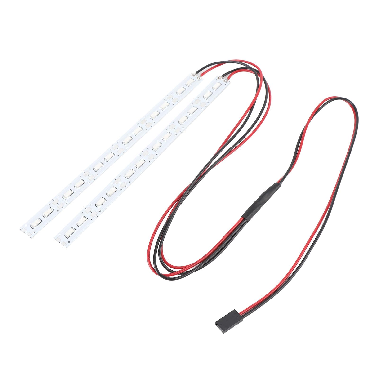 CHEOTIME 24 LED RC Chassis Light Bar, Suitable for 1/10 1/8 Scale RC Cars Aluminum Alloy Decorative Light for Off Road & On Road Vehicles (Blue)