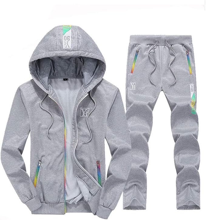 Survêtement Homme Hiver Sweat Capuche + Pantalon | Ensemble Jogging Décontracté, Pour Sport Ou Loisirs