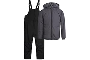 Arctic Hero Kids Snow Suit Set - 2 Piece Heavyweight Insulated Ski Jacket & Ski Pants - Winter Coat & Pants for Boys & Girls