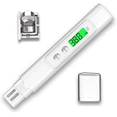 NJTY A11 TDS Water Tester, 0-9990 ppm, Color-Coded Display | HOLD function and 1-minute auto shutoff for tap water, aquariums, pools, hydroponics, and RO/DI systems