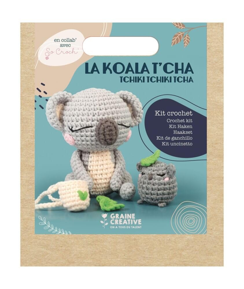 Graine Créative Koala amigurumi Crochet kit