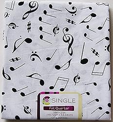 Creative Cuts Music Notes Fat Quarters Bundle