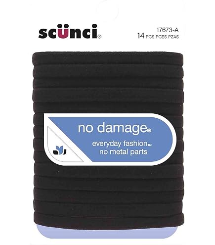 Amazon.com : SCUNCI SUP BANDZ NSLP GRP EVO 6CT : Beauty & Personal
