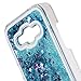 Galaxy Core Prime Case,NSSTAR Galaxy Core Prime [Liquid] [Glitter] Case,Creative Design Flowing Liquid Floating Bling Glitter Sparkle Stars Clear Hard Case for Samsung Galaxy Core Prime G360(Blue)