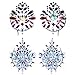 Body Jewels Festival, Lady Up 2 PCS Breast Jewels Tattoo Set Mermaid Rhinestones Face Body Stickers Crystals Gem Stone Glitter for Women, Girls and Kids
