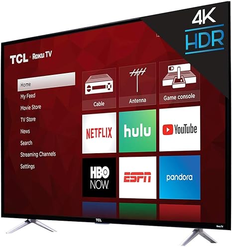 Tcl 55s405 55 4k Ultra Hd Roku Smart Led Tv 2017 Model Amazon