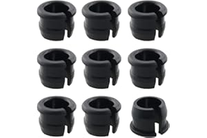 ZZLZX 10PCS Rim Hole Adapter Plug Wheels Manufacturing Presta Valve Saver Convert Shrader to Presta Valve Stem Grommet, Schra