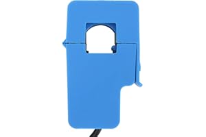 30A ABS Split Core Current Transformer Sensor Clamp with 1m/39.4in Cable for Electrical Measurement, Energy Monitoring and Po