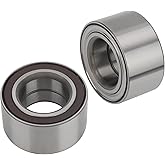 [Pair] DRIVESTAR 510030 Front Wheel Bearing Fit for Acura EL1997-2005, for Acura Integra 1994-2001,for Honda Civic 1992-2005, for Honda Civic Del Sol 1994-1997, w/o ABS
