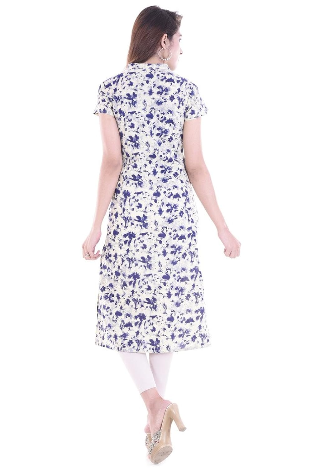 rajmandirfabrics women's cotton straight printed kurti (pk1015499 _multi-coloured_ )