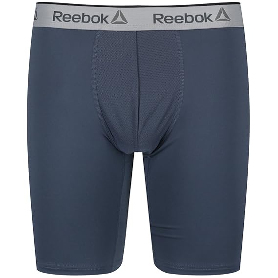 Reebok Mens Performance Sports Long Boxer Trunks Kenny Amazon.co.uk