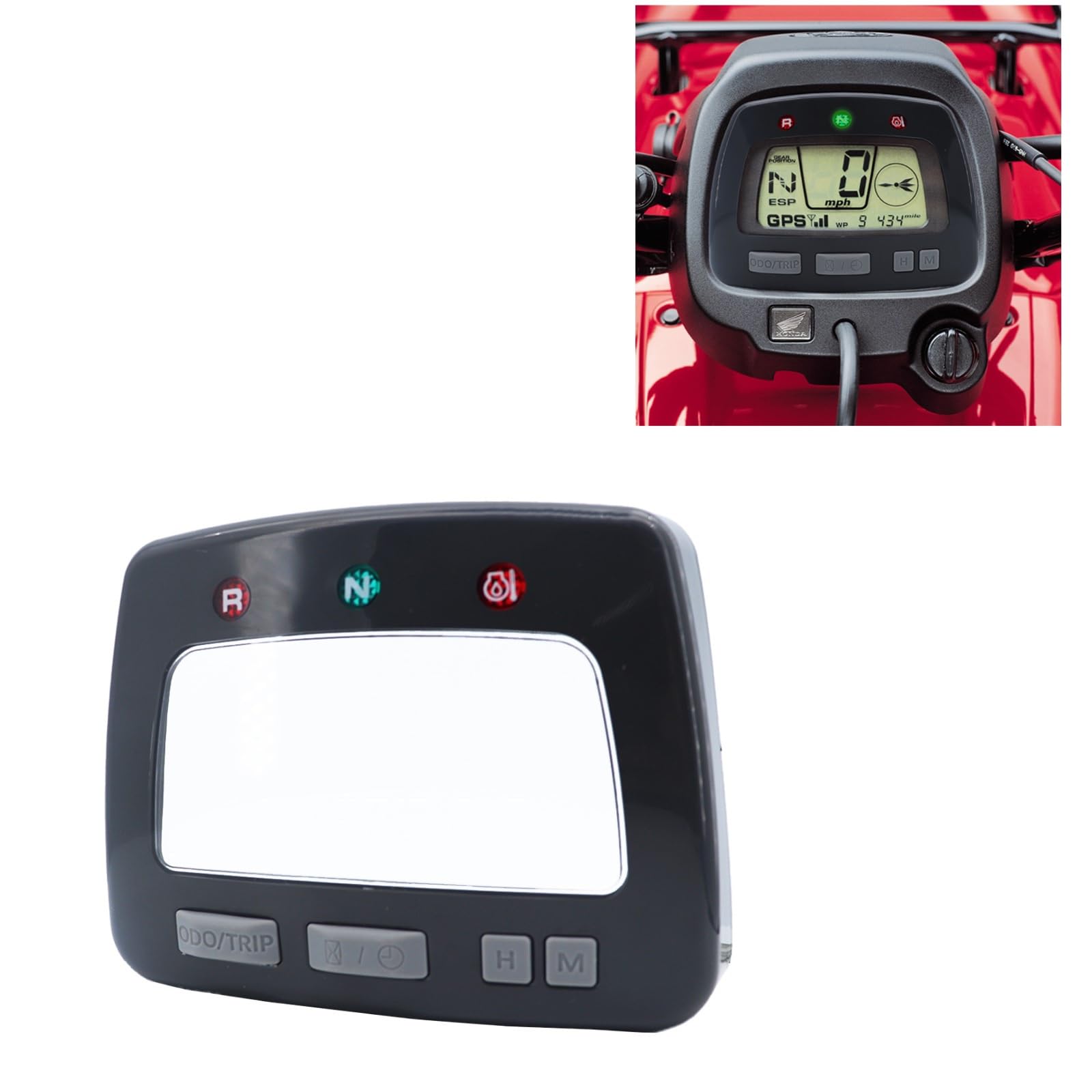 Photo 1 of JIK Speedometer Meter Dash Upper Case Cover for Honda TRX350 TRX450 TRX500 37201-HN0-A01